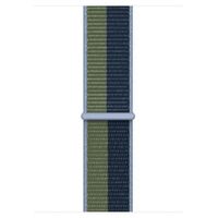 Apple Bracelet Sport Loop Apple Watch | 44/45/46/49 mm - Abyss Blue/Moss Green
