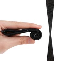 imoshion Bracelet en nylon Samsung Galaxy Watch 3 (45 mm) / Watch (46 mm) / Gear S3 Frontier / Gear S3 Classic (22 mm) - Noir