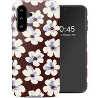 Selencia Coque arrière Vivid Samsung Galaxy A17 (5G) / (4G) - Choco Flower Pop