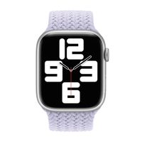Apple Bracelet Solo tressé Apple Watch | 44/45/46/49 mm - Taille 4 - Purple Fog