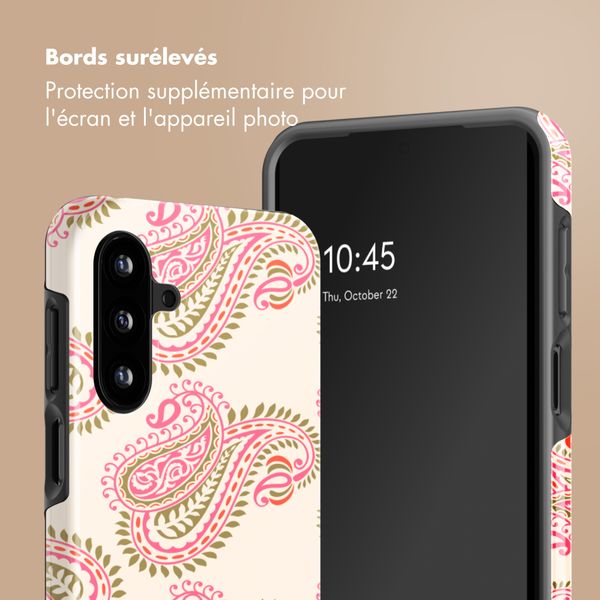 Selencia Coque arrière Vivid Samsung Galaxy A17 (5G) / (4G) - Paisley Blush