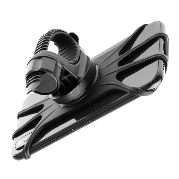 Fixed Support de téléphone Bikee 2 pour vélo - Rotation à 360° - Universel - Noir