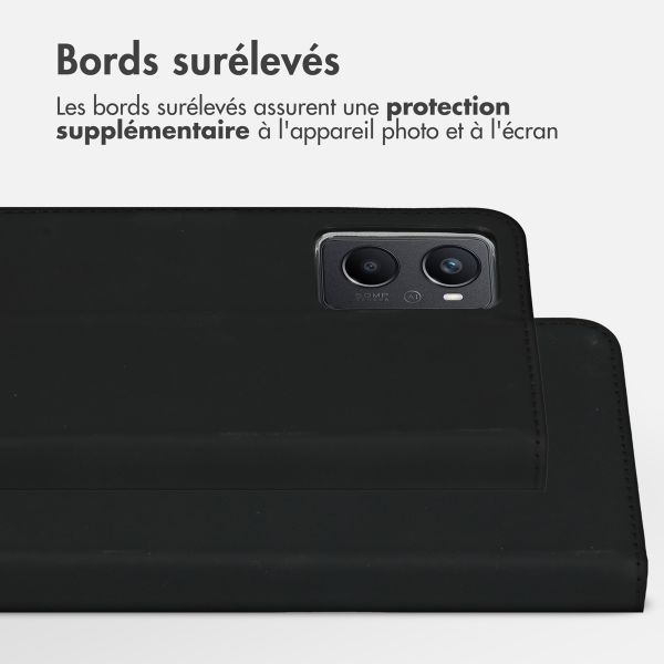 Accezz Étui de télephone Wallet Oppo A96 5G - Noir