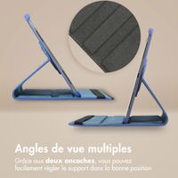 imoshion Coque tablette rotatif à 360° Apple iPad Pro 13 (2025) M5 / (2024) M4 - Bleu foncé