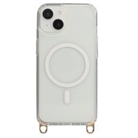 Selencia Coque arrière Rivièra MagSafe avec crochets amovibles Apple iPhone 14 / 13 - Transparent