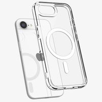 Spigen Coque Ultra Hybrid MagSafe Apple iPhone 17e / 16e - Clear / White