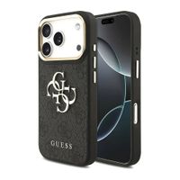 Guess Coque 4G Metal Logo Backcover Apple iPhone 18 Pro / 17 Pro - Black