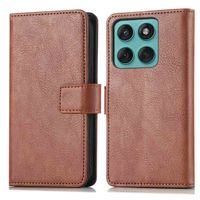 imoshion Étui de télephone portefeuille de luxe Motorola Edge 60 Fusion - Marron