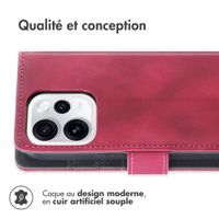 imoshion Etui de télephone portefeuille avec cordon Oppo Reno15 F (5G) - Rouge