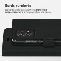 Accezz Étui de télephone Wallet Samsung Galaxy A52(s) (5G/4G) - Noir