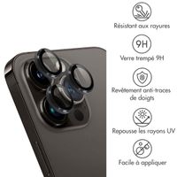 imoshion ﻿Lot de 2 protections d'objectif de caméra Apple iPhone 14 Pro / 14 Pro Max - Gris