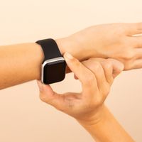 imoshion Bracelet en silicone⁺ Apple Watch | 38/40/41/42 mm - Taille S/M - Noir