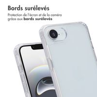 imoshion Coque avec dragonne + bracelet Apple iPhone 17e / 16e - Perles Cœurs