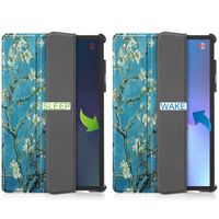 imoshion Coque tablette Design Trifold Lenovo Tab P11 Pro (2nd gen) - Green Plant