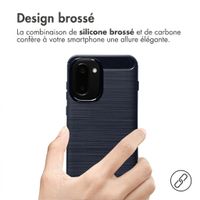 imoshion Coque Brushed OnePlus 15R - Bleu foncé