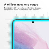 Accezz Protection d'écran en verre trempé Samsung Galaxy S22 Plus / S23 Plus