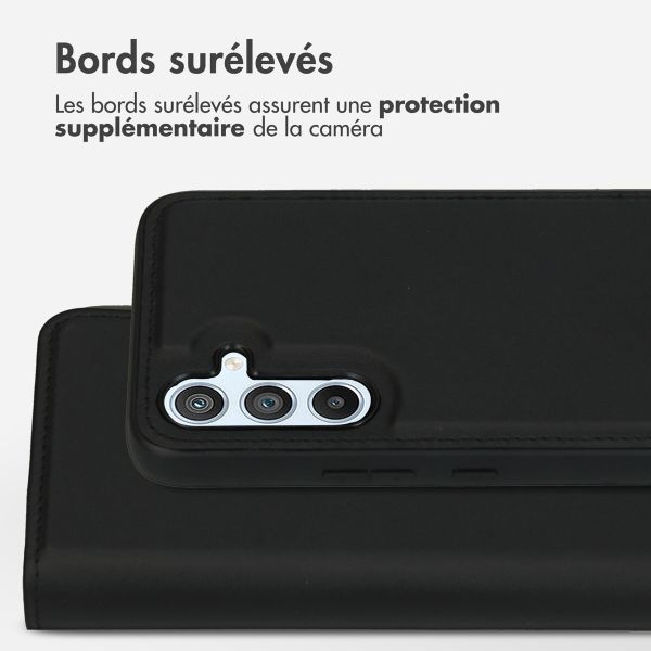 Accezz Premium Leather 2 in 1 Wallet Bookcase Samsung Galaxy A54 (5G) - Noir