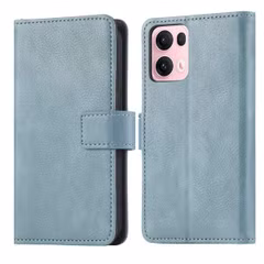 imoshion Étui de télephone portefeuille de luxe Oppo Reno 13 Pro - Bleu clair