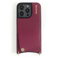 Dutchies Coque avec porte-cartes Apple iPhone 13 Pro - Ruby