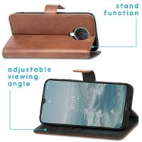 imoshion Étui de télephone portefeuille de luxe Nokia G10 / G20 - Marron