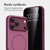 imoshion Coque arrière Color avec Thin MagSafe Ring Apple iPhone 18 Pro Max / 17 Pro Max - Violet