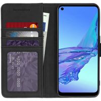 imoshion Étui de télephone portefeuille de luxe Oppo A53 / Oppo A53s - Bleu foncé
