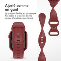 imoshion Bracelet en silicone⁺ Apple Watch | 44/45/46/49 mm - Taille M/L - Wine