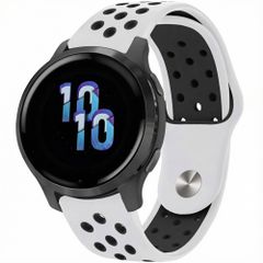 imoshion Bracelet sport en silicone  - Connexion universelle 22 mm - White / Black