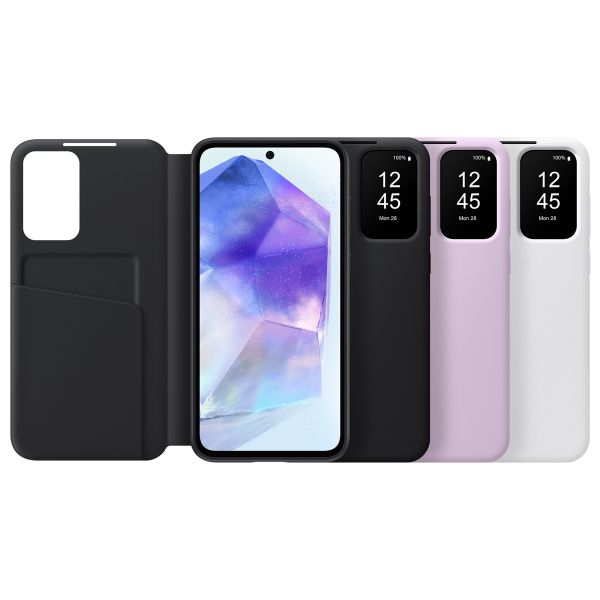 Samsung Original Coque S View Samsung Galaxy A55 - White