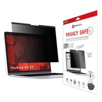 Displex Protection d'écran magnetique Privacy Safe Apple MacBook Air 15 pouces (2023 / 2024 M3 / 2025 M4 / 2026 M5)