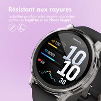 imoshion Coque rigide à couverture complète Garmin Venu 4 - 45 mm - Transparent