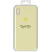 Apple Coque en silicone Apple iPhone Xs Max - Mellow Yellow