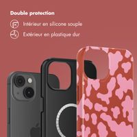 Selencia Coque arrière Vivid avec MagSafe Apple iPhone 14 - Moo’d Blush Pink