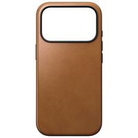 Nomad Coque Modern Leather avec MagSafe Apple iPhone 18 Pro Max - English Tan