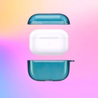imoshion Coque Néon Apple AirPods Pro - Bleu Foncé