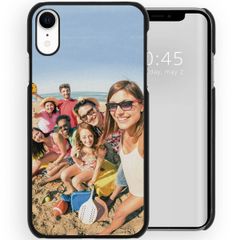 Concevez votre propre coque rigide Apple iPhone Xr - Noir