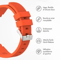 imoshion Bracelet en silicone flexible  - Connexion universelle 20 mm - Orange