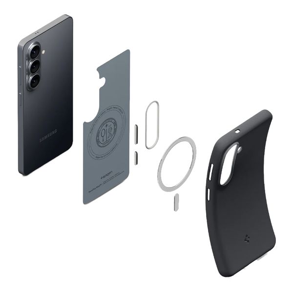 Spigen Coque Nano Pop MagFit Samsung Galaxy S26 - Black Sesame