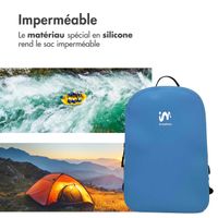 imoshion Sac à dos Hermétique et Étanche 20L - Grand - Bleu doux