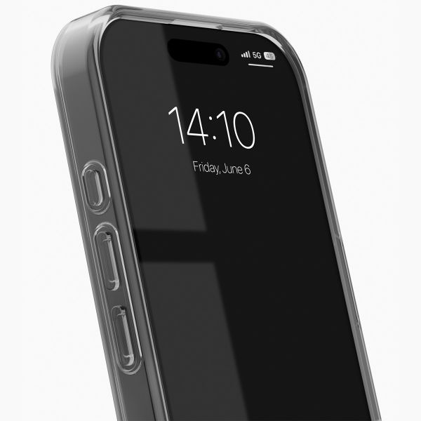 iDeal of Sweden Coque Clear Apple iPhone 16 Pro - Tinted Black