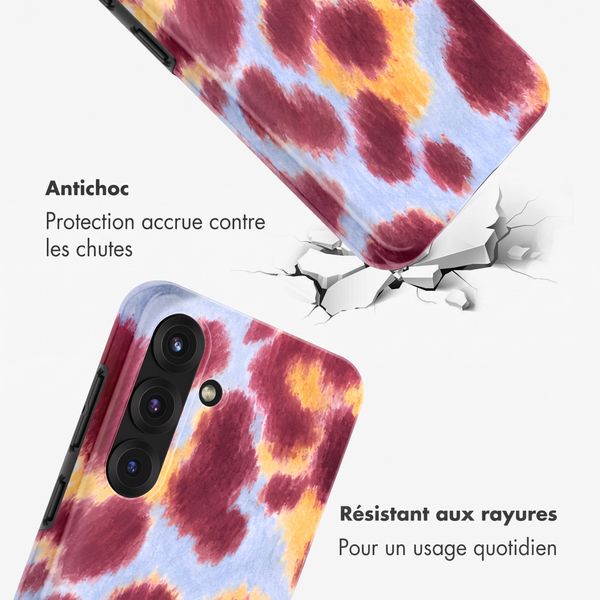 Selencia Coque arrière Vivid avec MagSafe Samsung Galaxy S25 - Rebel Crush