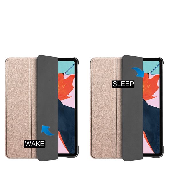 imoshion Coque tablette Trifold Apple iPad Air 11 pouces (2026) M4 / (2025) M3 / (2024) M2 / Air 5 (2022) / Air 4 (2020) - Doré