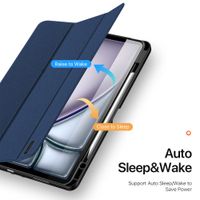 Dux Ducis Coque tablette Domo Apple iPad Air 13 pouces (2026) M4 / (2025) M3 / (2024) M2 - Bleu foncé