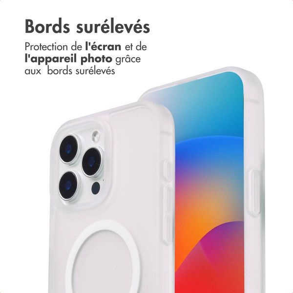 imoshion Coque Color Guard avec MagSafe Apple iPhone 15 Pro Max - Blanc