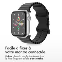 imoshion Bracelet Athletic en silicone Apple Watch | 38/40/41/42 mm - Noir