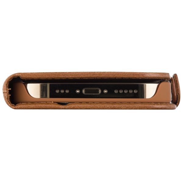 dbramante1928 Étui de télephone portefeuille Copenhagen Apple iPhone 15 Pro Max - Marron