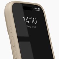 iDeal of Sweden Coque en silicone avec MagSafe Apple iPhone 18 Pro / 17 Pro - Perfect Beige