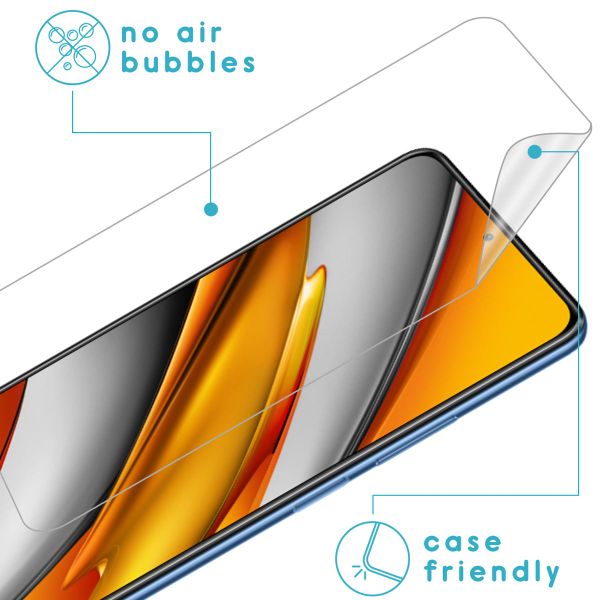 imoshion Protection d'écran Film 3pack Xiaomi Poco F3