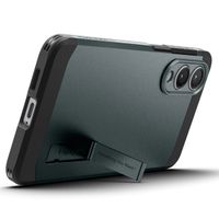Spigen Coque Tough Armor MagSafe Samsung Galaxy S25 Edge - Abyss Green