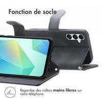 imoshion Etui de télephone portefeuille avec cordon Samsung Galaxy A26 - Noir